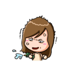 Adorable Girl - Coming ！（個別スタンプ：19）