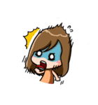 Adorable Girl - Coming ！（個別スタンプ：29）