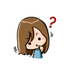 Adorable Girl - Coming ！（個別スタンプ：31）