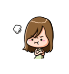 Adorable Girl - Coming ！（個別スタンプ：32）