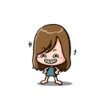 Adorable Girl - Coming ！（個別スタンプ：40）