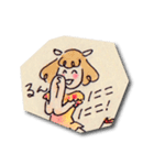 ごきげんガールズ 1（個別スタンプ：6）