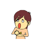 悟り女子 英語（個別スタンプ：1）