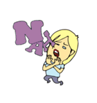 悟り女子 英語（個別スタンプ：4）