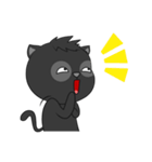 Black Cat (English)（個別スタンプ：24）