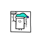 しかくいくん（個別スタンプ：4）