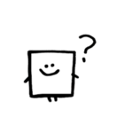 しかくいくん（個別スタンプ：36）