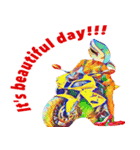 motocycle（個別スタンプ：5）