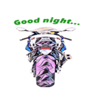 motocycle（個別スタンプ：8）