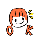 きのこがーるすたんぷ（個別スタンプ：40）