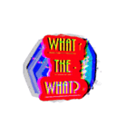 WHAT is the word（個別スタンプ：1）
