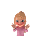 Blondy lady: Animated sticker（個別スタンプ：10）