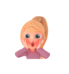 Blondy lady: Animated sticker（個別スタンプ：11）