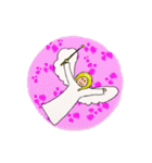 かわいい天使とお花と蝶など（個別スタンプ：12）