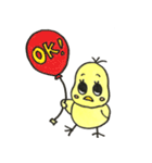 ひよこの気持ち。（個別スタンプ：1）