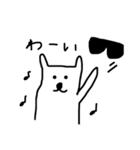 シロクマのごあいさつ（個別スタンプ：7）