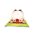Watercolor Piggies（個別スタンプ：11）