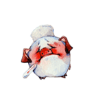 Watercolor Piggies（個別スタンプ：13）