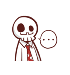 編集長骸骨くん（個別スタンプ：1）