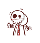 編集長骸骨くん（個別スタンプ：6）