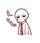 編集長骸骨くん（個別スタンプ：27）