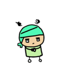 Lovely bandage child（個別スタンプ：8）