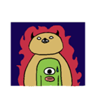 ワンコとおかしな生き物たち（個別スタンプ：15）