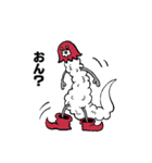 ワンコとおかしな生き物たち（個別スタンプ：24）