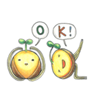 豆苗ちゃん（個別スタンプ：3）