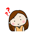 Diary Of A Cute Girl（個別スタンプ：4）