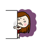 Diary Of A Cute Girl（個別スタンプ：11）