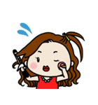 Diary Of A Cute Girl（個別スタンプ：13）