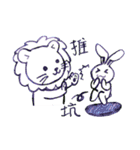 Animals＆pen（個別スタンプ：4）