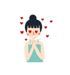 Bb Little girls（個別スタンプ：32）