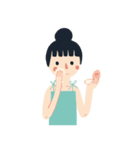 Bb Little girls（個別スタンプ：37）