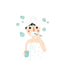 Bb Little girls（個別スタンプ：38）