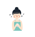 Bb Little girls（個別スタンプ：39）