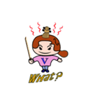 ヴィオリーナちゃん（個別スタンプ：3）