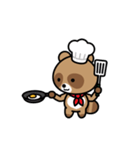 ラクラクーン vol.1（個別スタンプ：6）
