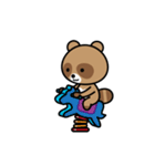ラクラクーン vol.1（個別スタンプ：7）