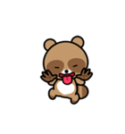 ラクラクーン vol.1（個別スタンプ：8）