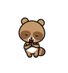 ラクラクーン vol.1（個別スタンプ：10）
