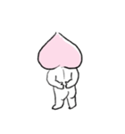 ふっくらももまんじゅ（個別スタンプ：1）