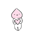 ふっくらももまんじゅ（個別スタンプ：6）