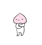 ふっくらももまんじゅ（個別スタンプ：8）