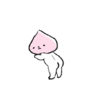 ふっくらももまんじゅ（個別スタンプ：18）