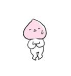 ふっくらももまんじゅ（個別スタンプ：34）