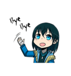 Little wizard JingYu English version（個別スタンプ：1）