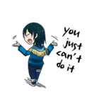 Little wizard JingYu English version（個別スタンプ：3）