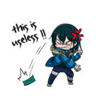 Little wizard JingYu English version（個別スタンプ：30）